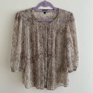 EUC Talbots blouse size 12P